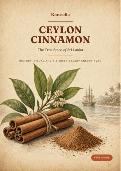 Free e-book: Ceylon Cinnamon, The True Spice of Sri Lanka